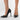 Pointed-Toe Glossy Black Stiletto Heels