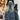 1pc High Waist Ripped Denim Jeans