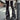 1 Pair Gothic Black Leg Warmers