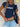 Y2K-Inspired "JUMP!" Crop Top T-Shirt