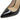 Pointed-Toe Glossy Black Stiletto Heels