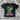 Black Kawaii Anime Print T-Shirt