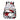 1pc Kitty Y2K style printed backpack