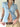Summer Casual Elastic Waist Striped T-Shirt