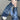 Y2K Denim Star Print Knit Leg Warmers
