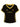Y2K-Inspired Black V-Neck Crop Top