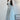 Polyester Blouse Dress With Ruffled Trim
