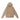 Vintage Washed Brown Cotton Hoodie