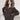 Leopard Print Faux Fur Patchwork Hooded Jacket