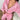 Y2K Style Pink Zip-Up Hoodie and Pants Set