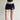 Y2K Retro Color-Block Embroidered Shorts