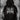 Gothic Dark Style Print Zip-Up Hoodie