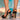 Stiletto Heel Sandals with Pink Bow Detail