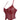 Red Faux Leather Punk Style Halter Top