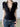 Retro Leopard Print Knit V-Neck Top