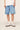 Vintage Washed Straight Leg Denim Shorts Jean