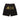 Y2k Streetwear Jean Shorts Pattern Print Loose Black Denim Shorts