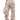Abstract Print Flap Pockets Cargo Pants