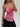 Y2K Semi-Sheer Tropical Floral tank top