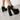 Black Block Heel Pumps