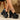 Glossy Black Mary Jane High Heels