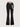 Print Flare Leg Pants Y2K
