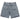 ACID-WASH DENIM SHORTS WITH BLACK STAR DESIGN HIP HOP SHORTS - Denim Jean + men | Sweetheart Supplies