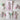 ACRYLIC NUMBER PENDANT KEYCHAIN SINGLE PIECE WOMEN'S ACCESSORY