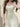 Elegant Square Neck Lace Trim A-Line Dress