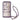 AMETHYST STRAP CLEAR PHONE CASE