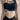 ASYMMETRICAL BLACK CROP TOP COTTON BLEND SUMMER