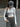 ASYMMETRICAL CROP TOP WHITE Y2K