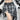 ASYMMETRICAL PLAID GROMMET SKIRT SHORT FLARED HEM