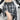 ASYMMETRICAL PLAID GROMMET SKIRT SHORT FLARED HEM