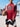 ATHLETIC LONG SLEEVE CREW NECK SPORTS SHIRT WITH BASKETBALL DESIGN