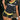 ATHLETIC SET BLACK YELLOW SUMMER Y2K