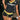 ATHLETIC SET BLACK YELLOW SUMMER Y2K