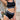 ATHLETIC SET TWO-PIECE COLOR BLOCK KNIT FABRIC