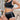 ATHLETIC SET TWO-PIECE COLOR BLOCK KNIT FABRIC