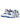 ATHLETIC SHOES WHITE WITH BLACK SOLES - SPORTS FOOTWEAR FOR ACTIVE