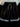 ATHLETIC SHORTS WHITE BLACK STRIPE Y2K STYLE