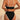 AVA LINGERIE SET BLACK AND WHITE TRIANGLE UNDERWEAR