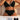 AVA LINGERIE SET BLACK AND WHITE TRIANGLE UNDERWEAR