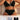 AVA LINGERIE SET BLACK AND WHITE TRIANGLE UNDERWEAR