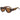 AVIATOR SUNGLASSES: BLACK LUXEVISION OVERSIZED OVAL