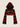 Ripped Striped Hooded Knitted Sweater