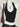 Cool Y2K Black V-Neck Halter Top