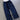 Y2K Streetwear Light Blue Geometric Straight-Leg Pants