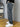 BAGGY BLUE DENIM STRAIGHT LEG JEANS