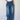 BAGGY BLUE JEANS WITH BROWN BELT BOYFRIEND CUT JEANS